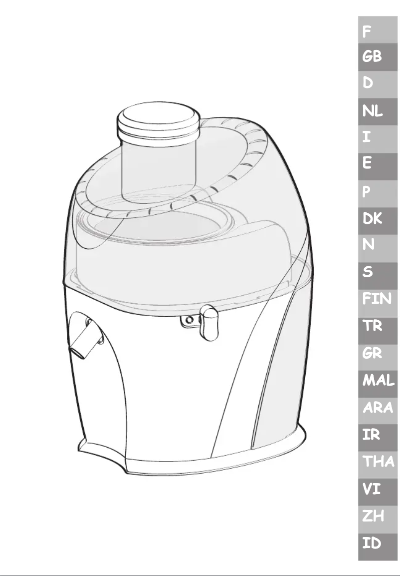 Page n°1 - Manuel utilisateur Tefal ZN3201