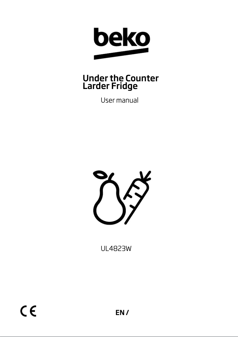 Page n°1 - Manuel utilisateur Beko UL4823