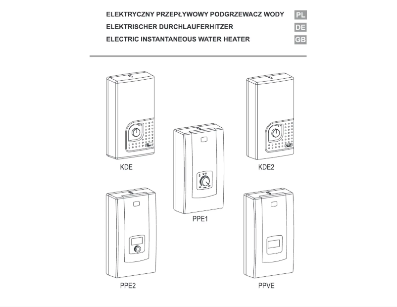 Page 1 de la notice Instructions / montage Kospel PPE2