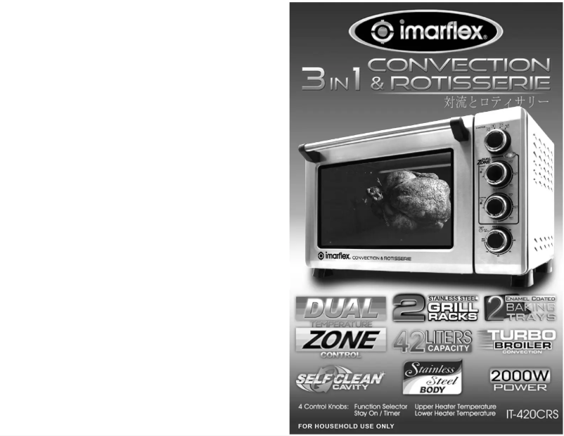 Page 1 de la notice Manuel utilisateur Imarflex IT-420CRS