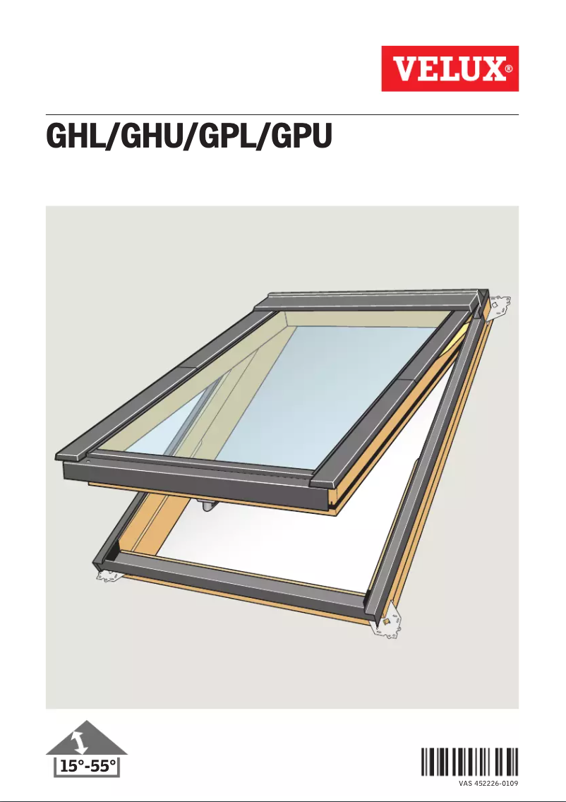 Page 1 de la notice Manuel utilisateur Velux GPL