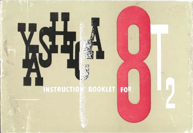 Page 1 de la notice Manuel utilisateur Kyocera 8 T2