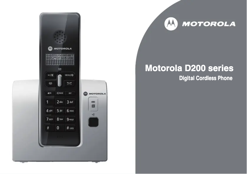 Imagen de la primera página del manual del dispositivo D201