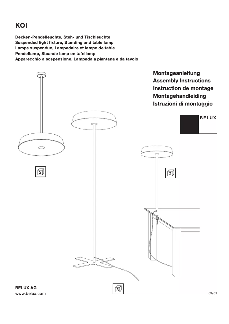 Página 1 del manual Manual de usuario Belux KOI