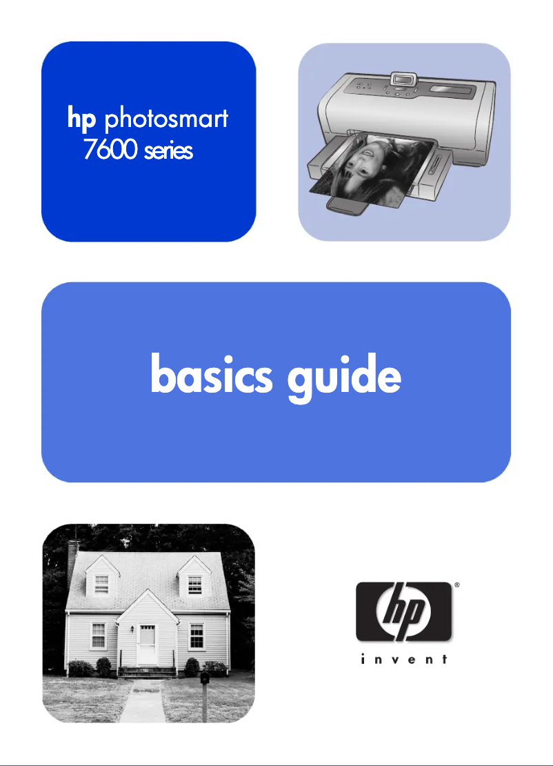 Image de la première page du manuel de l'appareil Photosmart 7660