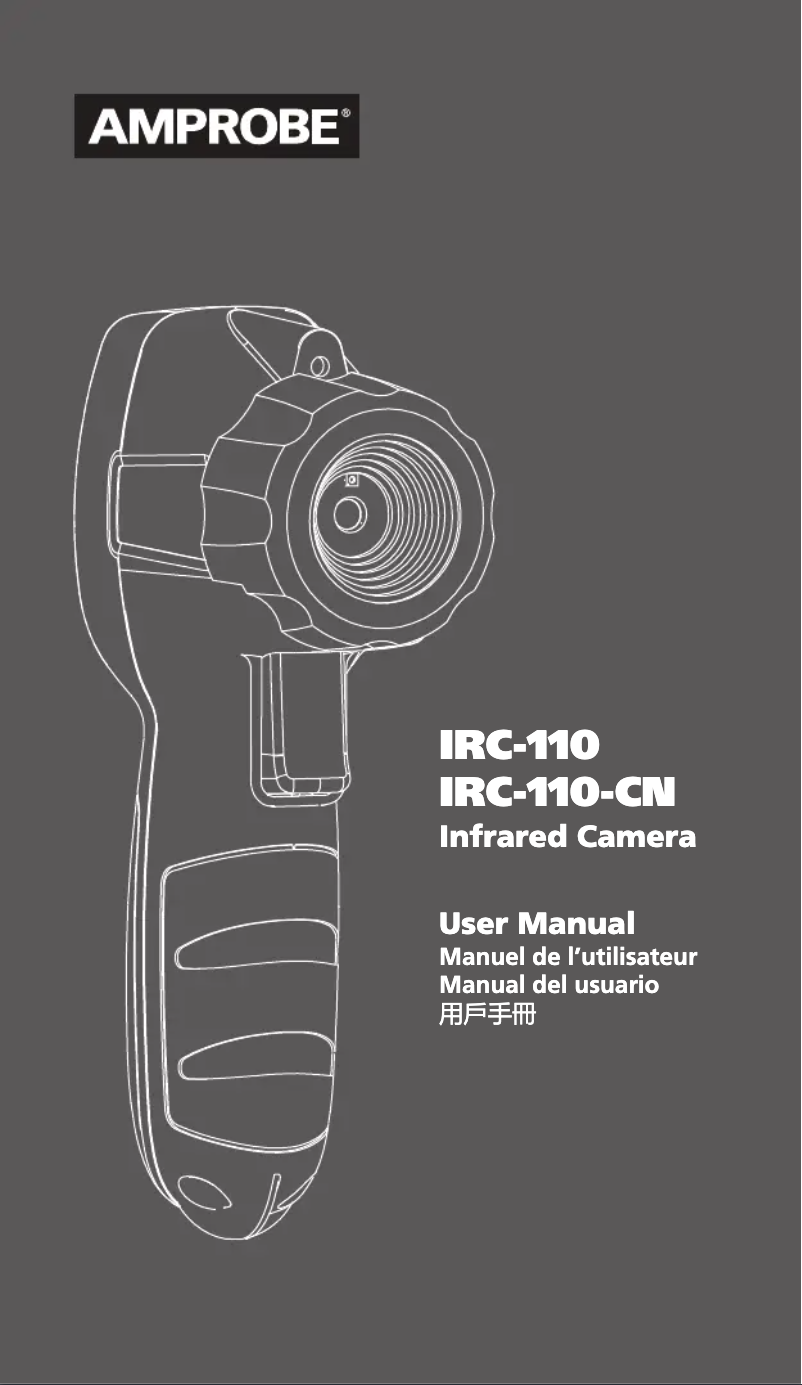 Page n°1 - Manuel utilisateur Amprobe IRC-110