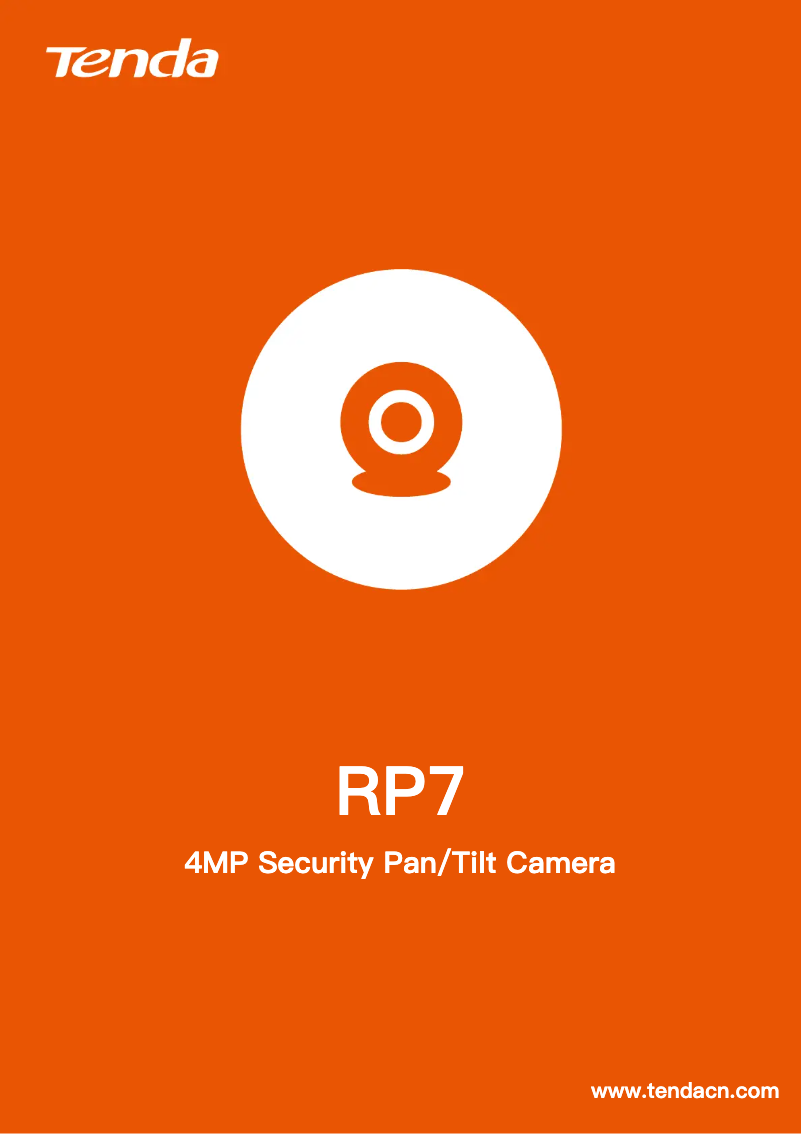 Imagen de la primera página del manual del dispositivo RP7