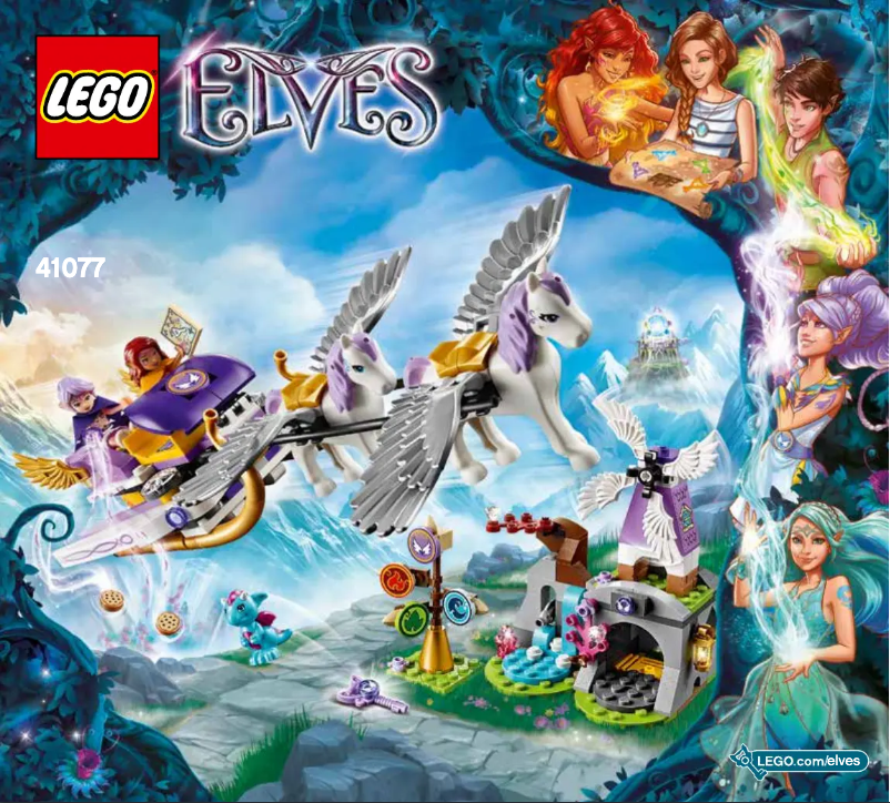 Page 1 de la notice Manuel utilisateur Lego Elves 41077