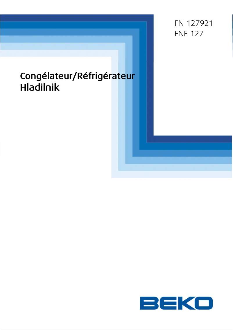 Image de la première page du manuel de l'appareil FN127921