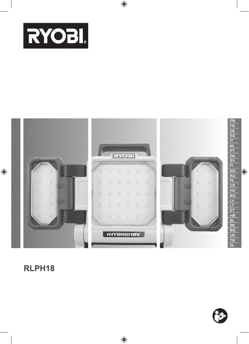 Image de la première page du manuel de l'appareil One+ RLPH18