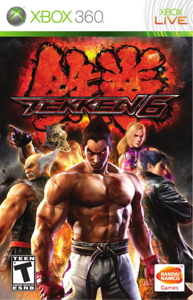 Page 1 de la notice Manuel utilisateur Microsoft Tekken 6 (Xbox 360)