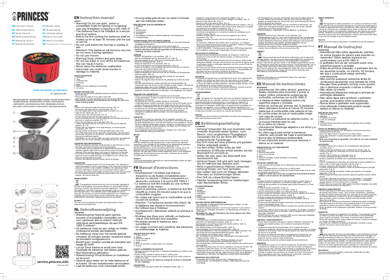 Page 1 de la notice Manuel utilisateur Princess Albufeira 105010