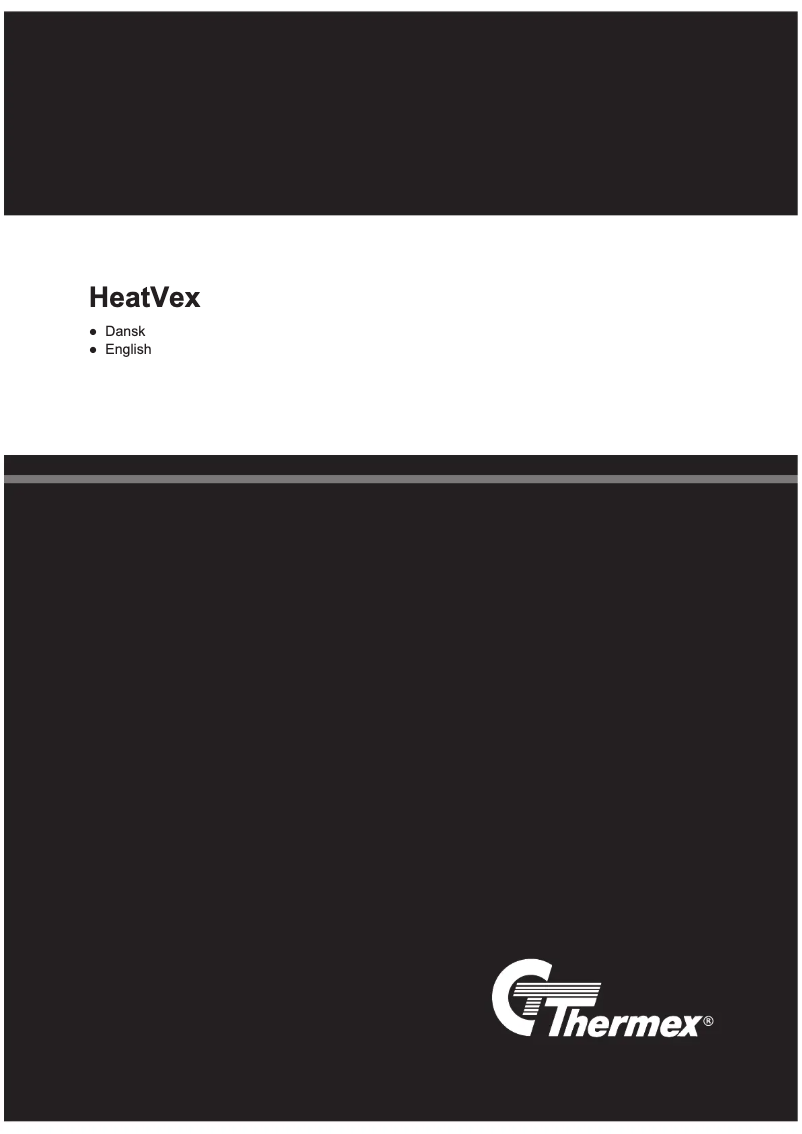 Page n°1 - Guide d'installation Thermex HeatVex