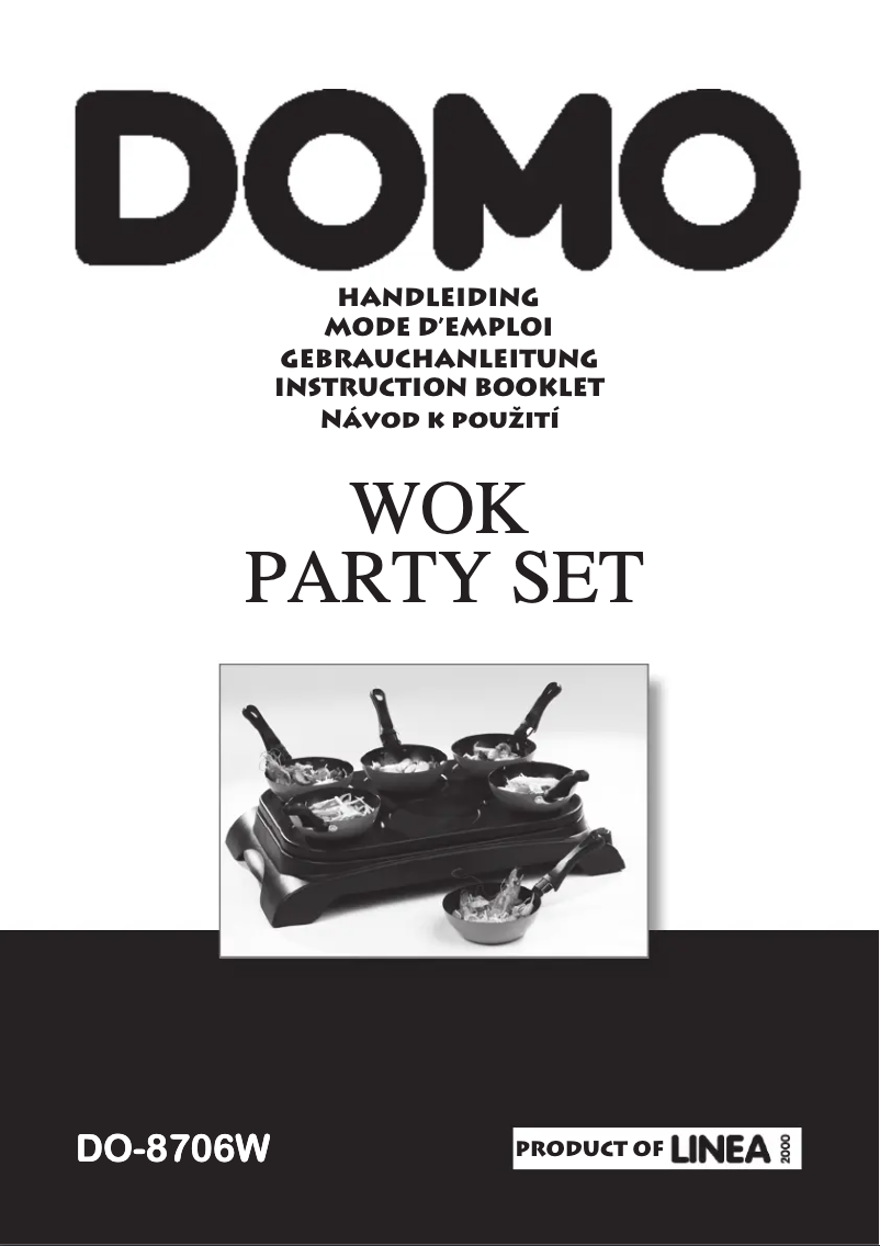 Page 1 de la notice Manuel utilisateur Domo DO8706W