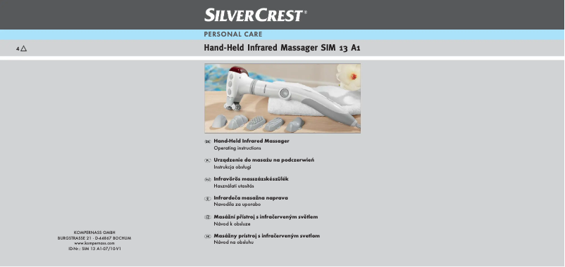 Page 1 de la notice Manuel utilisateur SilverCrest SIM 13 A1