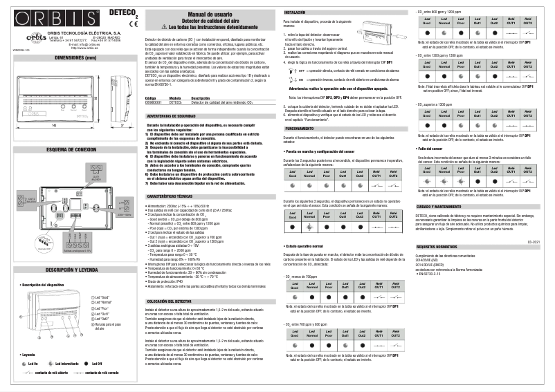Image de la première page du manuel de l'appareil Clima