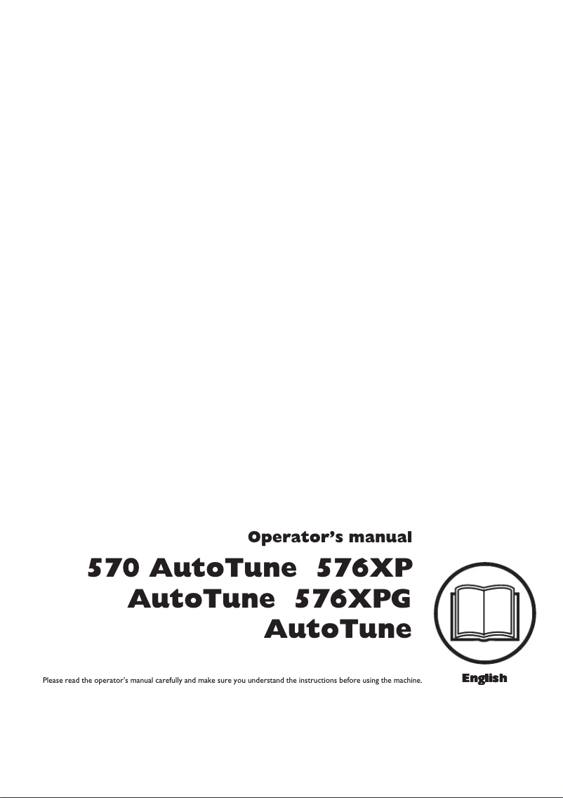 Page n°1 - Manuel utilisateur Husqvarna 576 XP AutoTune