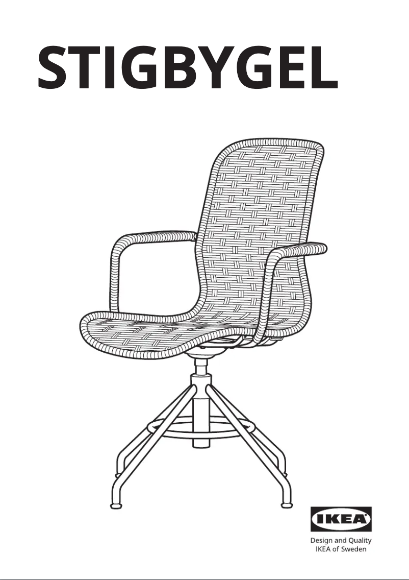 Image de la première page du manuel de l'appareil STIGBYGEL 505.564.31