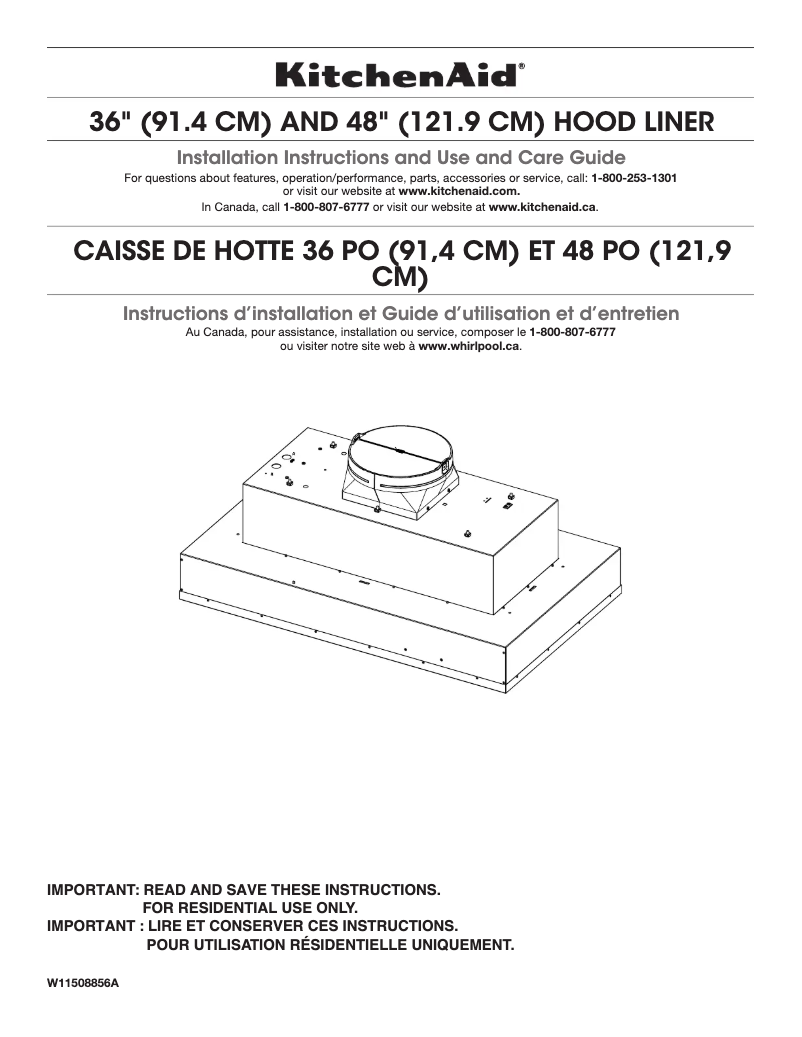 Page 1 de la notice Guide d'installation Maytag UVL6036JSS