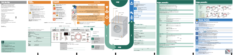 Page 1 de la notice Manuel utilisateur Bosch WAQ28310FF