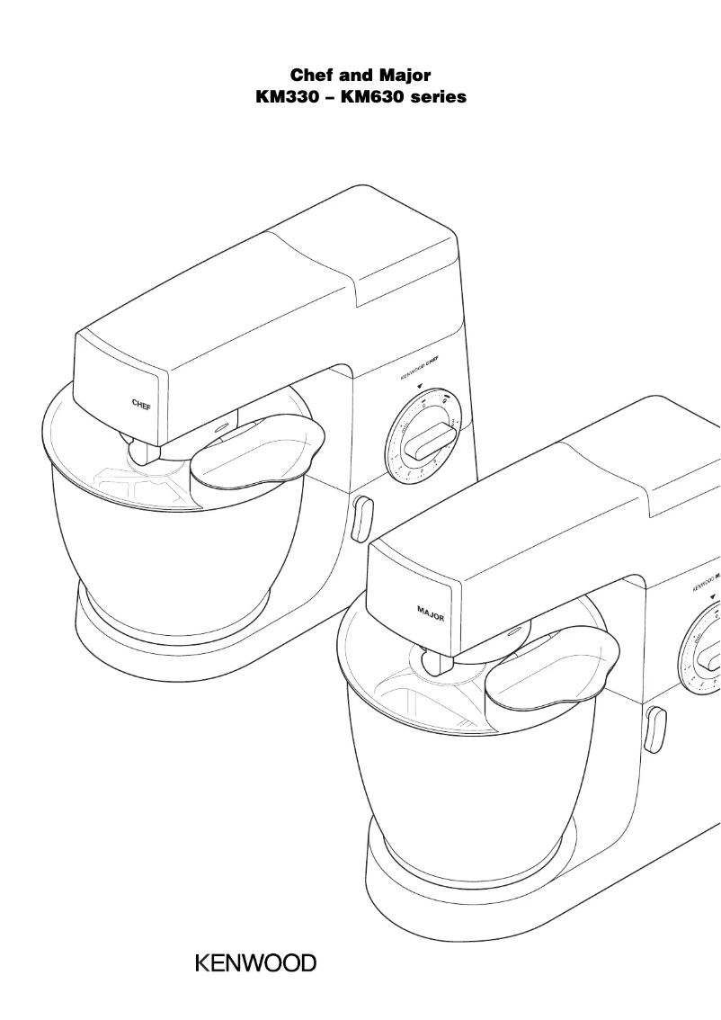 Page n°1 - Manuel utilisateur Kenwood KM636
