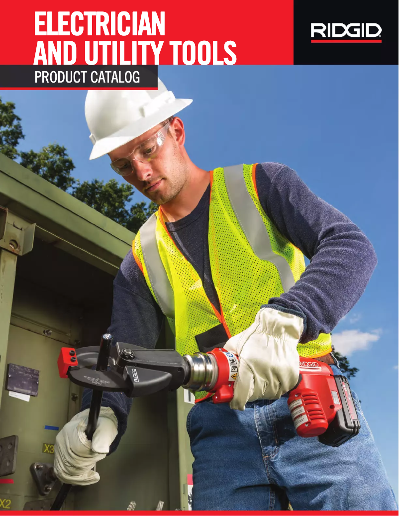Page 1 de la notice Catalogue Ridgid RBC-30
