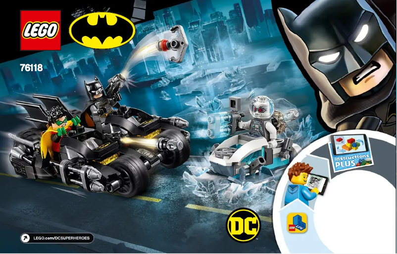 Page 1 de la notice Manuel utilisateur Lego DC Super Heroes 76118