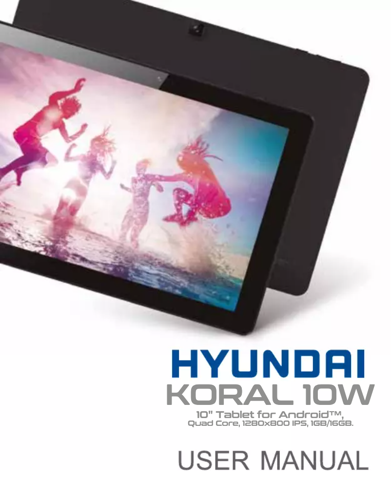 Page 1 de la notice Manuel utilisateur Hyundai Koral 10W