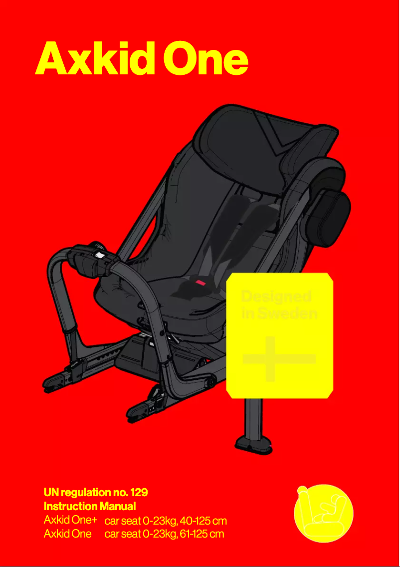 Page 1 de la notice Manuel utilisateur Axkid One+