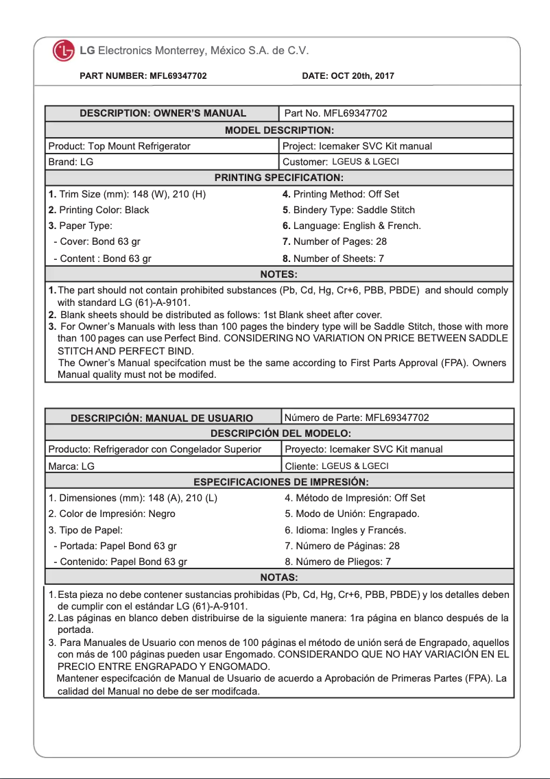 Page 1 de la notice Guide de démarrage rapide LG LK65C