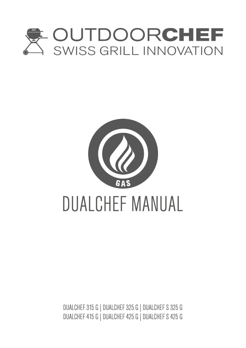 Image de la première page du manuel de l'appareil Dualchef 315 G