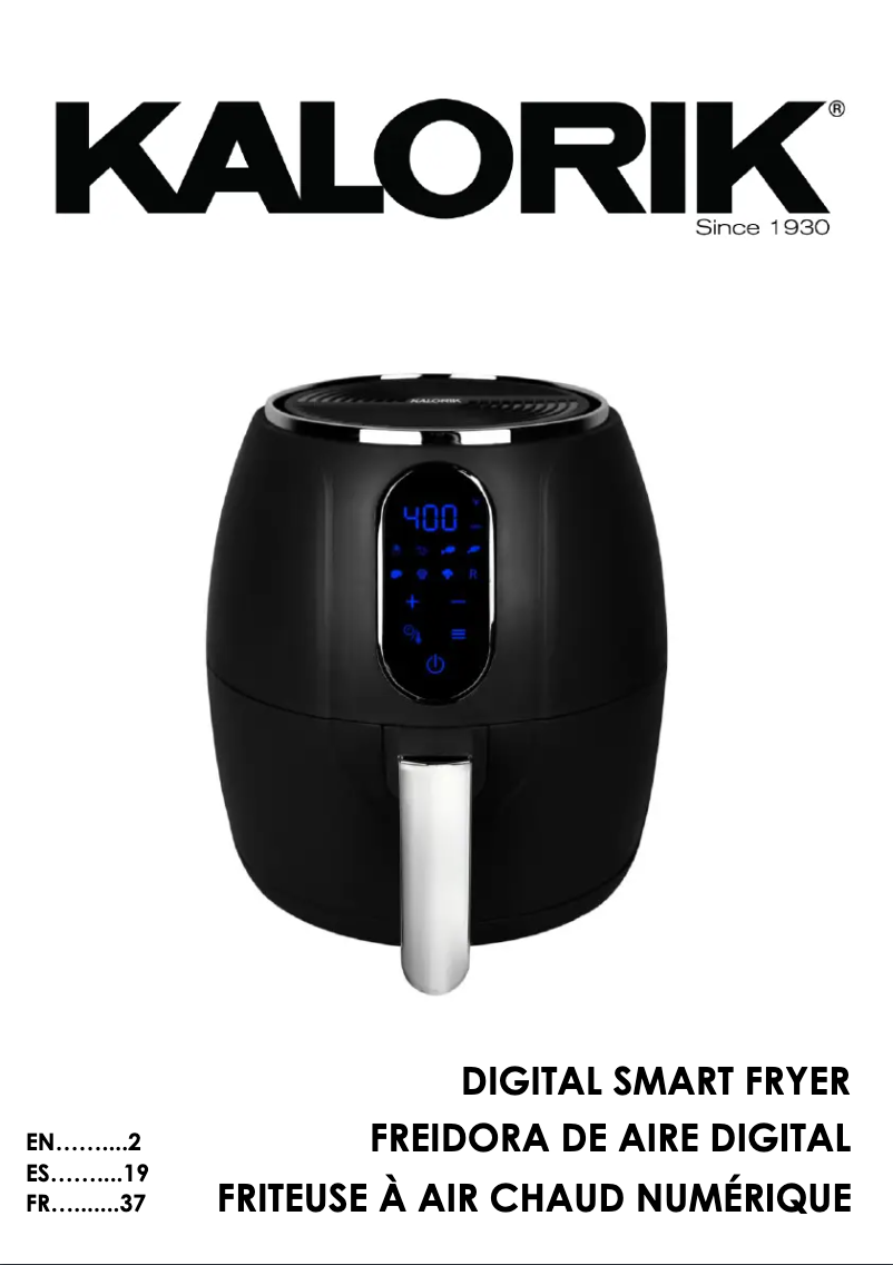Page 1 de la notice Manuel utilisateur Kalorik FT 47859 R