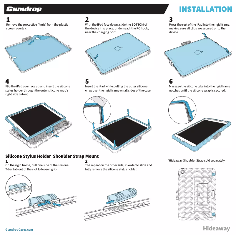 Page n°1 - Manuel utilisateur Gumdrop Hideaway