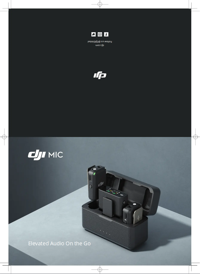 Page 1 de la notice Brochure DJI Mic
