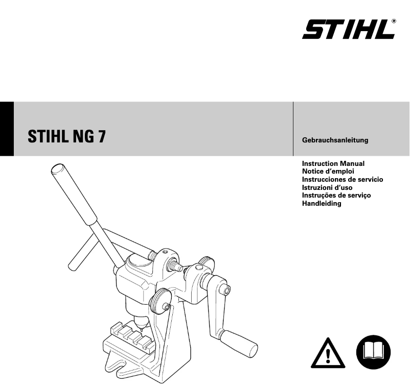 Page 1 de la notice Manuel utilisateur Stihl NG 7