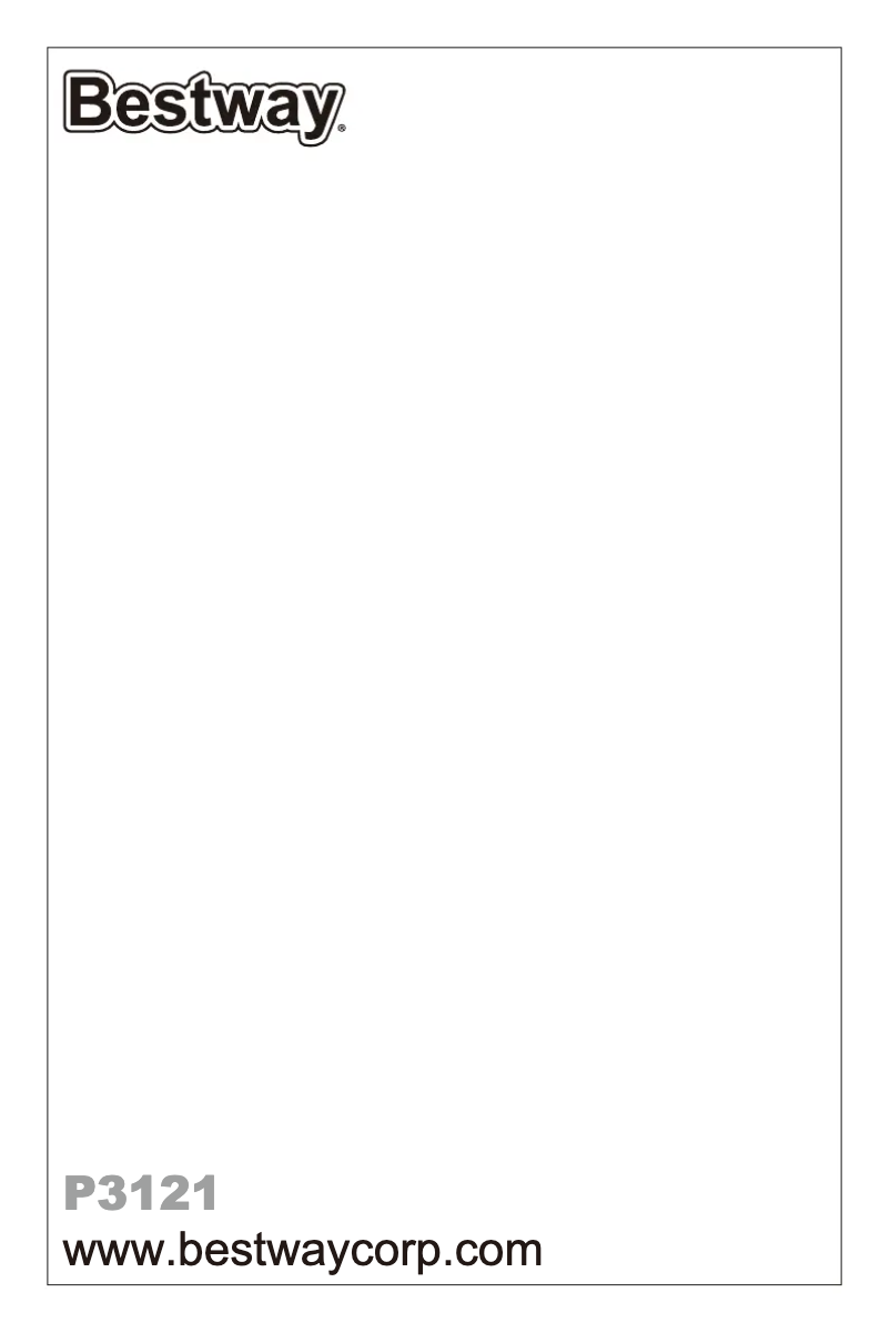 Page 1 de la notice Manuel utilisateur Bestway 69060