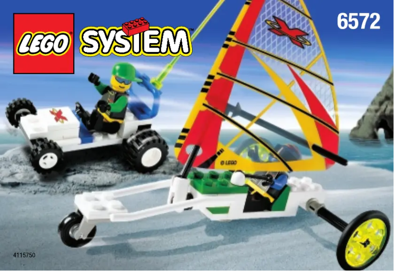 Page 1 de la notice Manuel utilisateur Lego Sand Storming