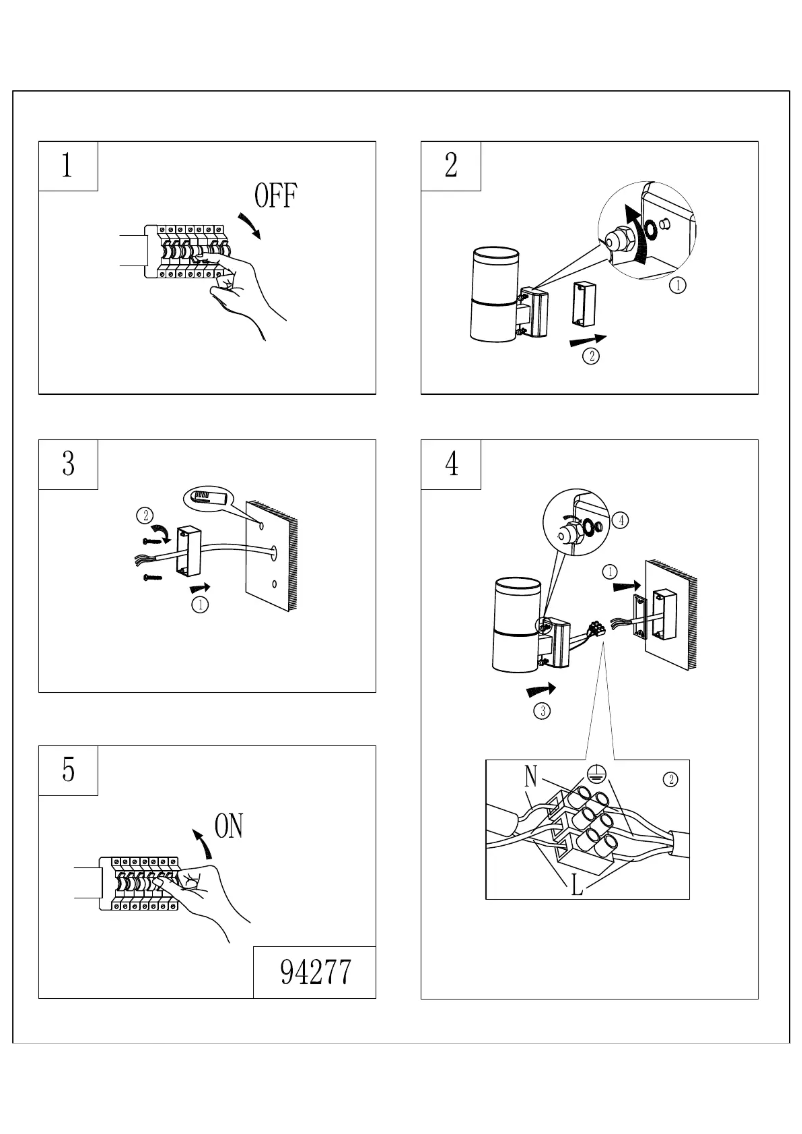 Page n°1 - Manuel utilisateur Eglo Basalgo 1