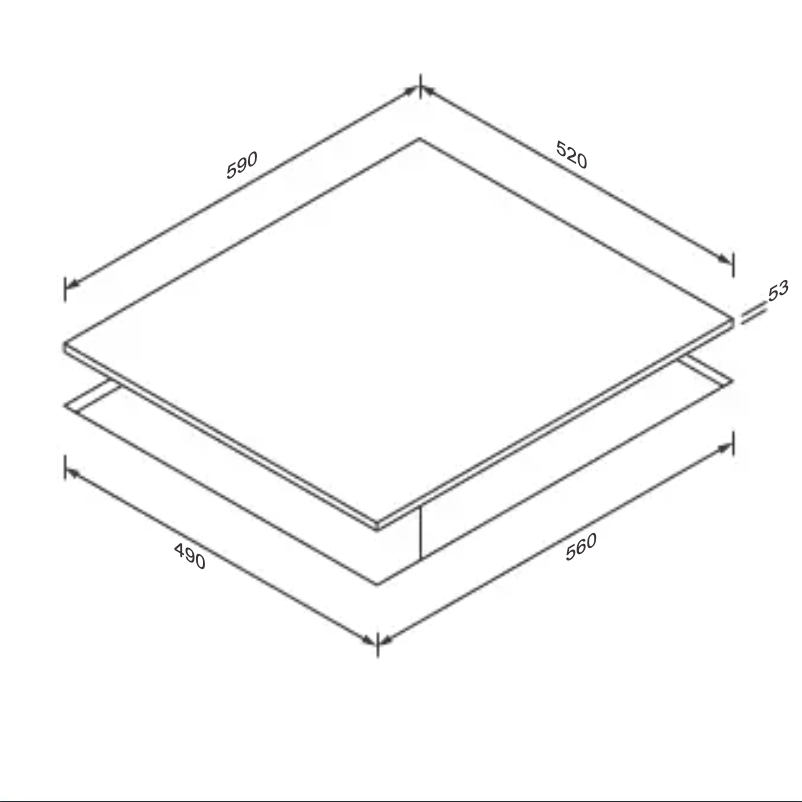 Página 1 del manual Manual de usuario Kernau KIH 6432-4B