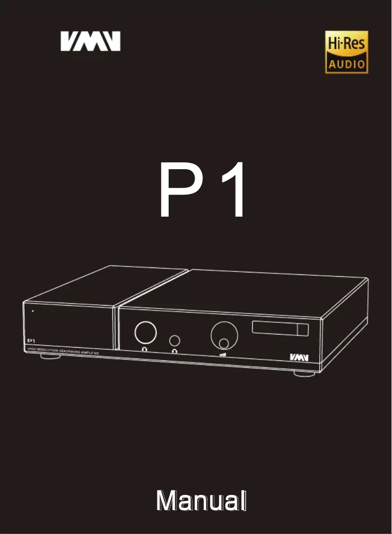 Image de la première page du manuel de l'appareil P1