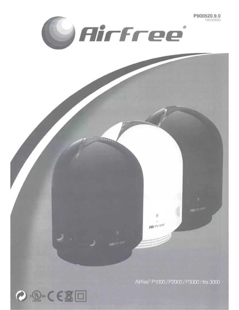 Image de la première page du manuel de l'appareil P3000