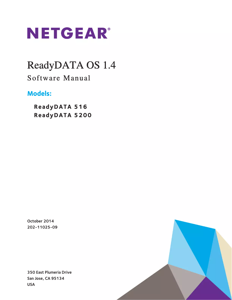 Page n°1 - Manuel utilisateur Netgear ReadyData RD5D