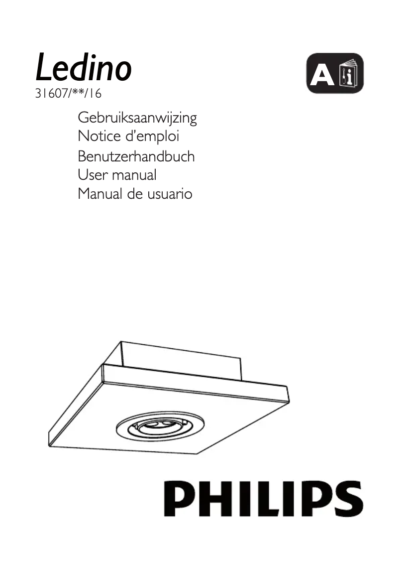 Página 1 del manual Manual de usuario Philips Ledino 316074816