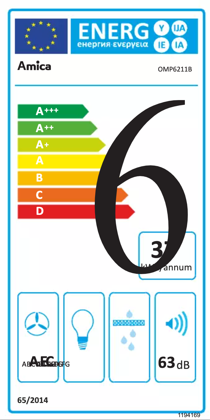 Image de la première page du manuel de l'appareil OMP6211B
