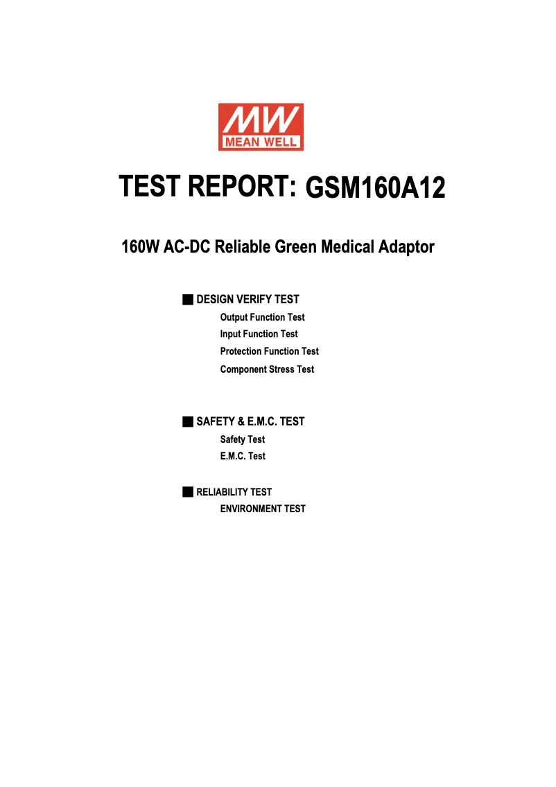 Image de la première page du manuel de l'appareil GSM160A12-R7B