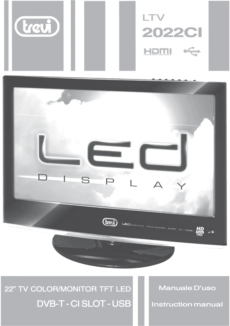 Page 1 de la notice Manuel utilisateur Trevi LTV 2022 CI