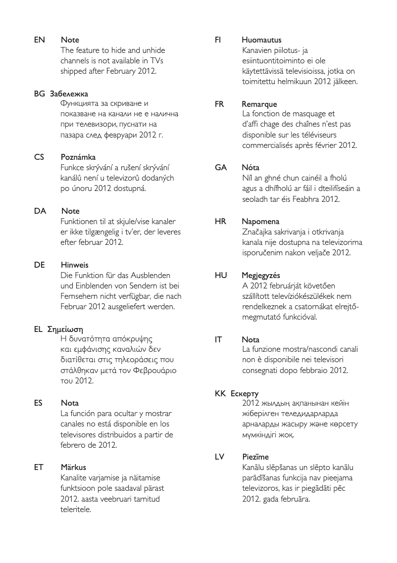 Imagen de la primera página del manual del dispositivo 46PFL6626T