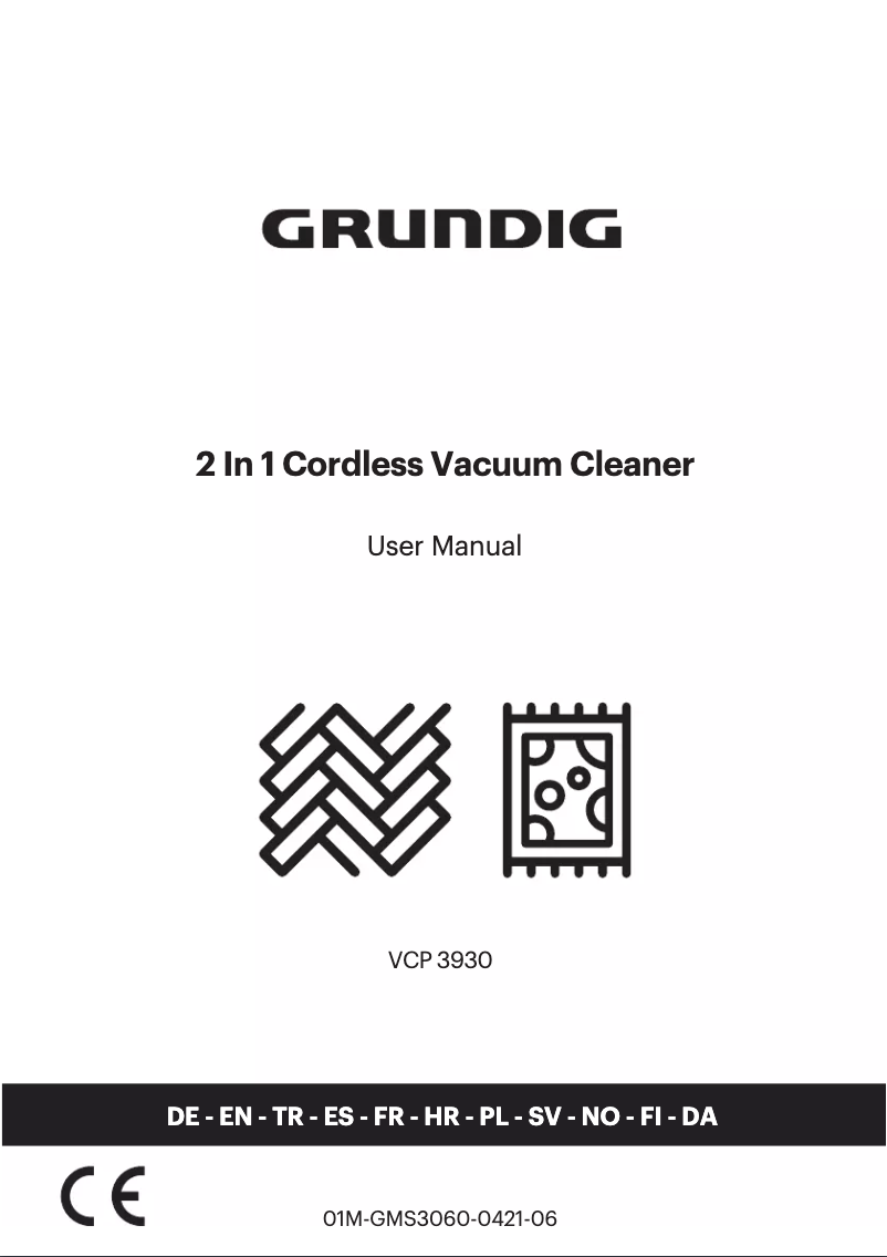 Page n°1 - Manuel utilisateur Grundig VCP 3930