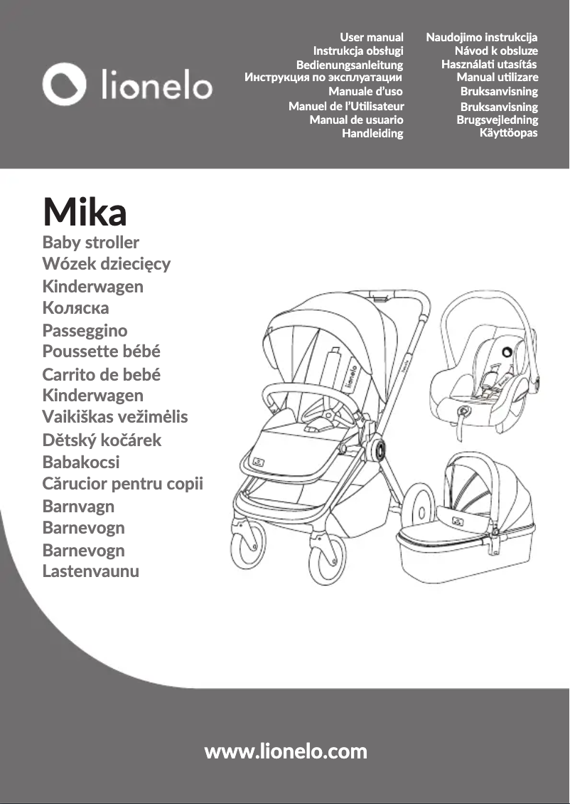 Image de la première page du manuel de l'appareil Mika