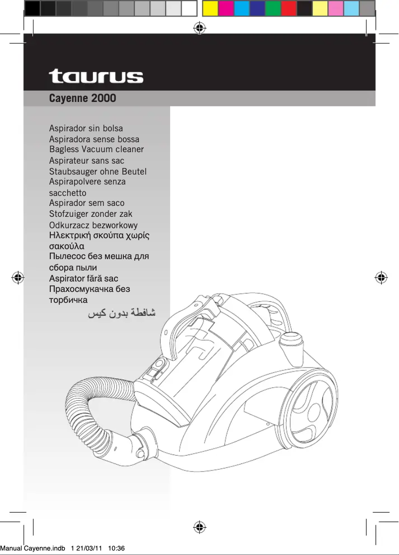 Page n°1 - Manuel utilisateur Taurus Cayenne 2000